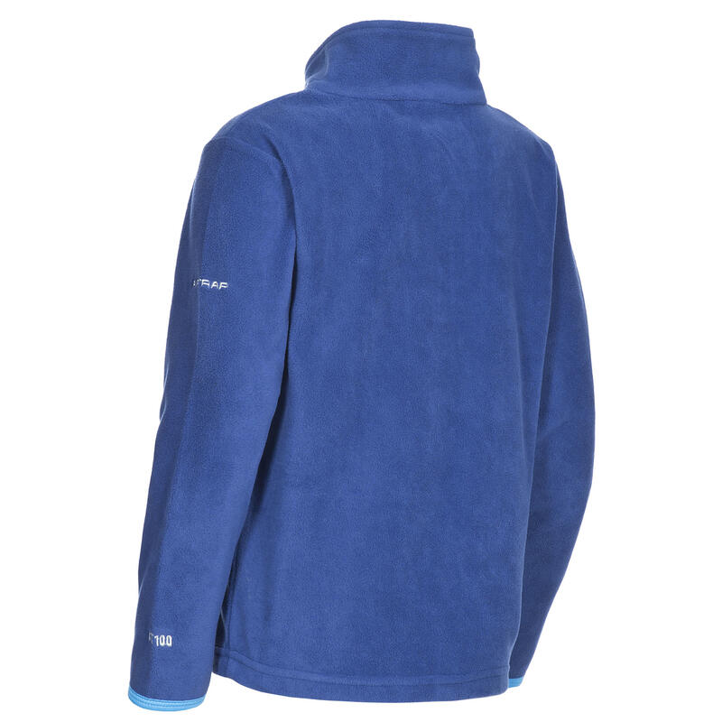 Polaire zippé ETTO Garçon (Bleu)