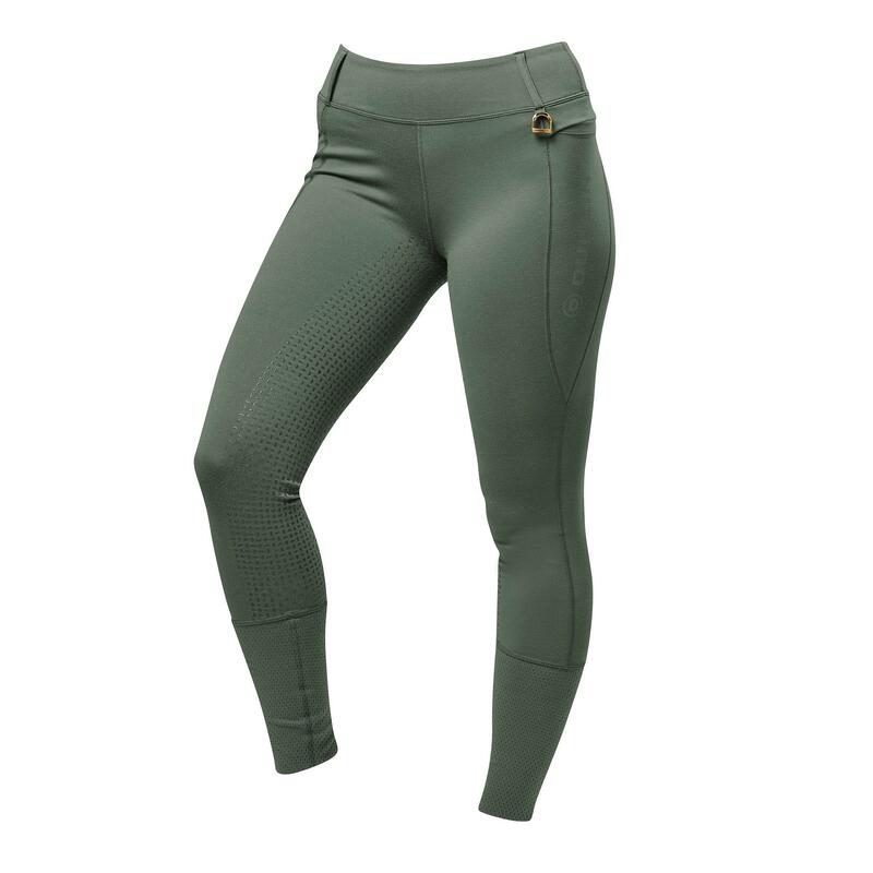 Collant d´équitation COOL IT Femme (Vert kaki)