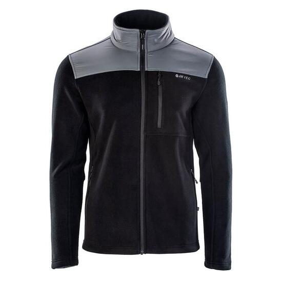 Veste Polaire HANIS Homme (Noir / Gris Foncé)
