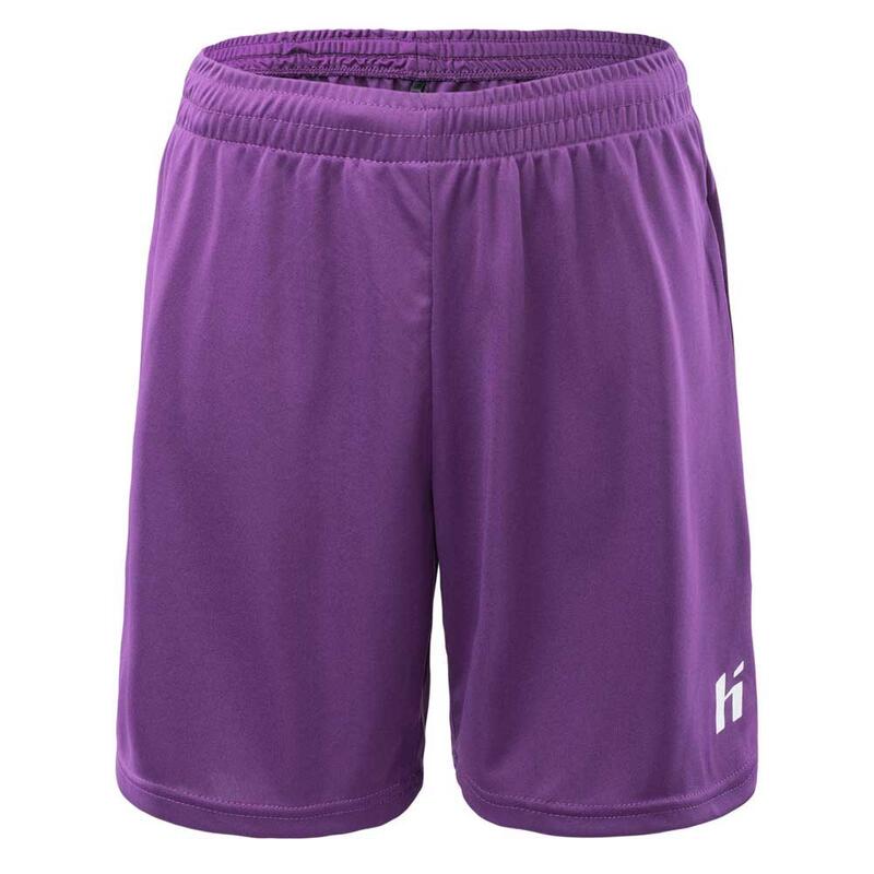 Short HURACAN Enfant (Violet / Blanc vif)