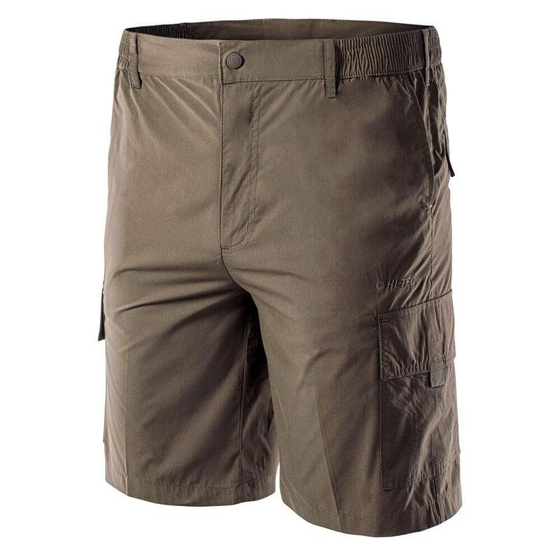 Pantaloncini Cargo Logo Uomo Hi-Tec Sammi Olive Nere