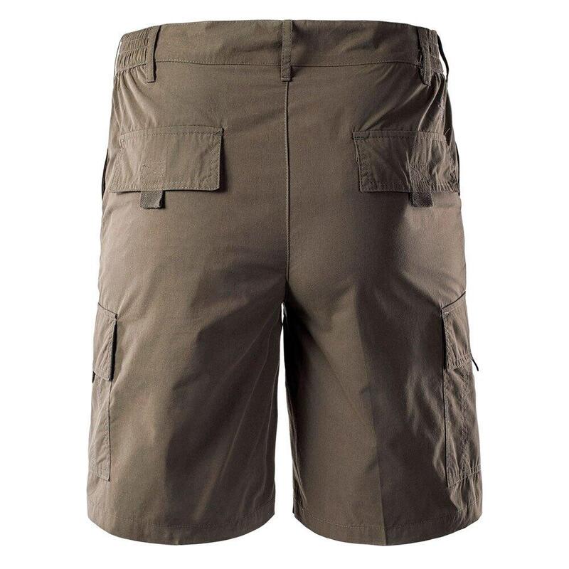 Pantaloncini Cargo Logo Uomo Hi-Tec Sammi Olive Nere