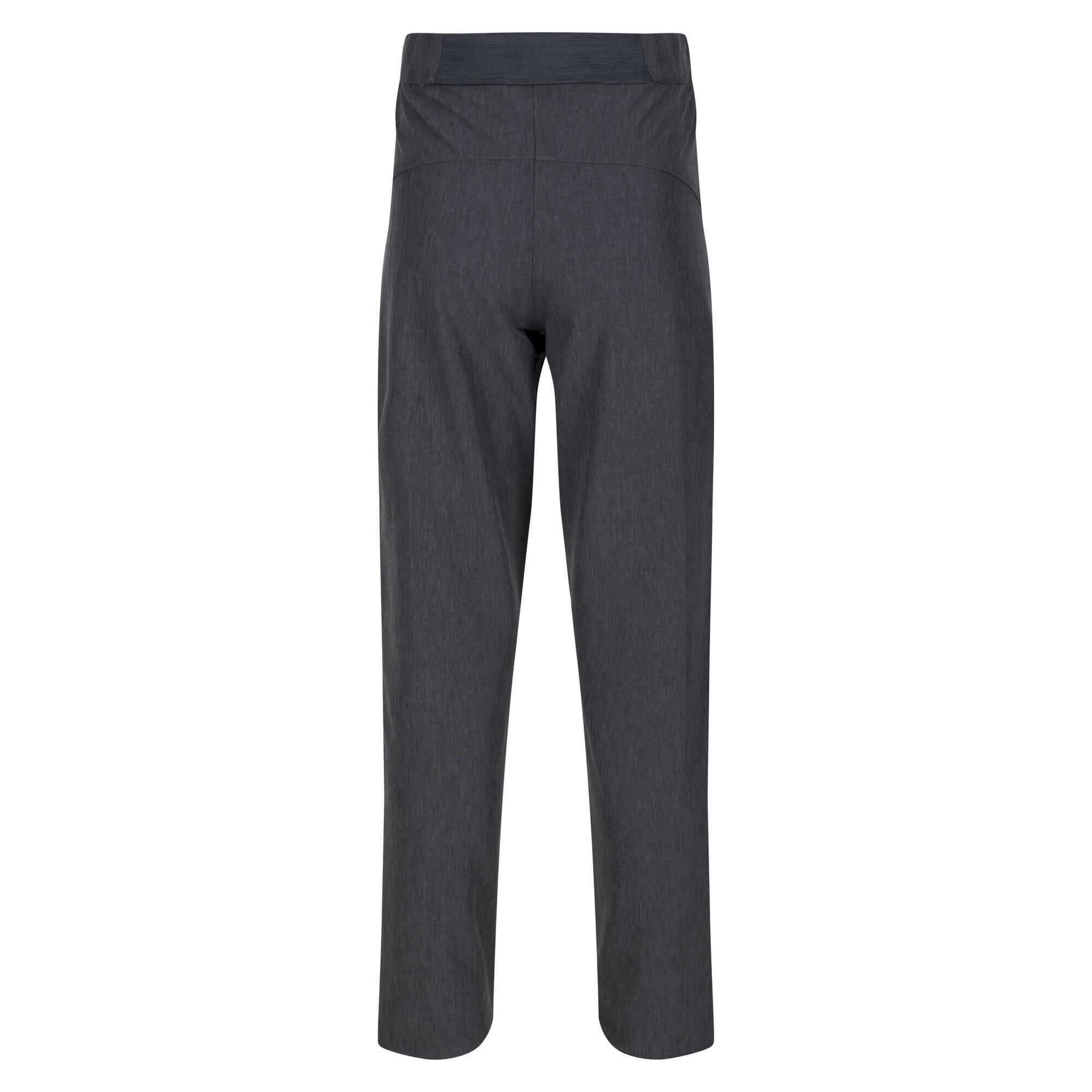 Childrens/Kids Pentre Marl Stretch Trousers (Seal Grey) 2/5