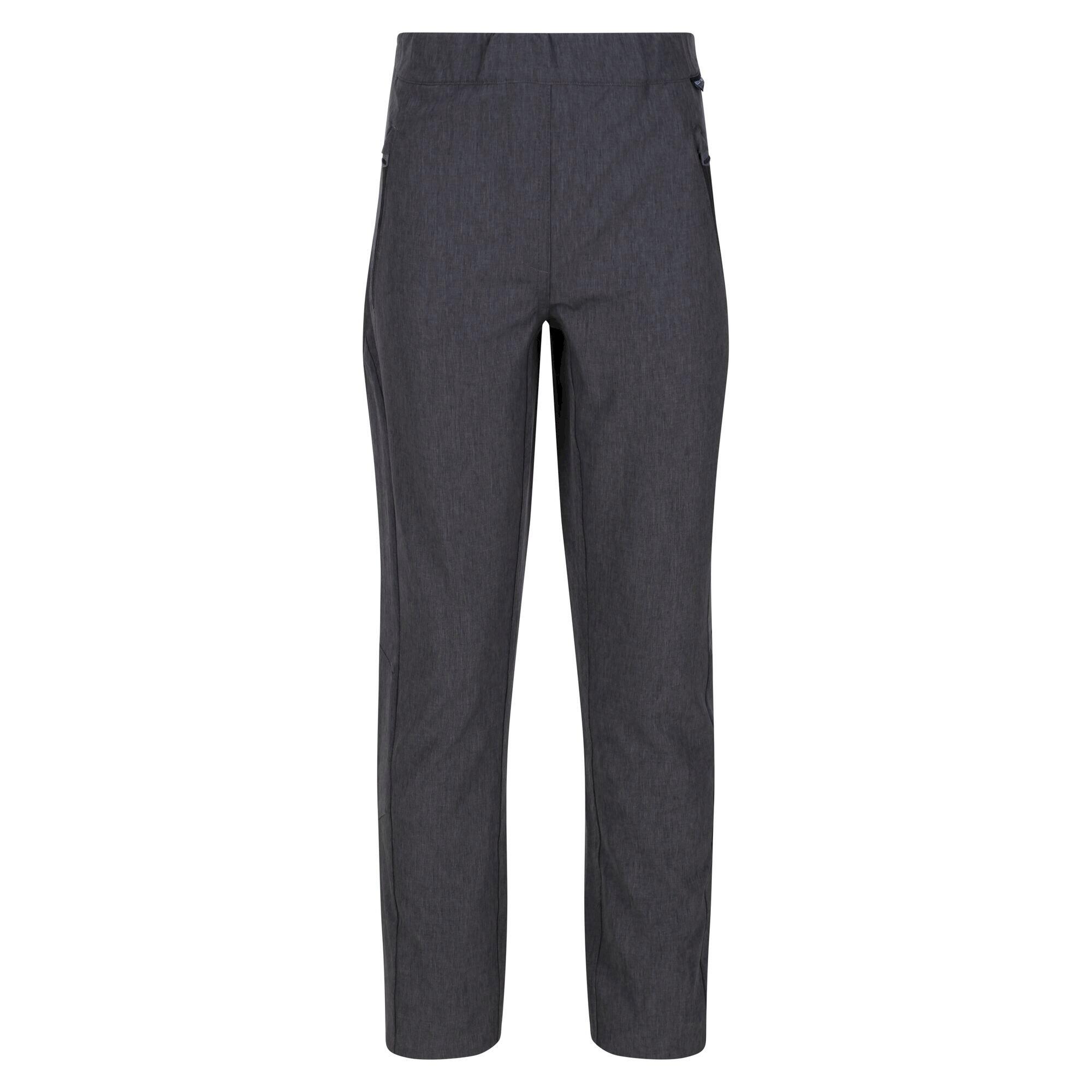Childrens/Kids Pentre Marl Stretch Trousers (Seal Grey) 1/5