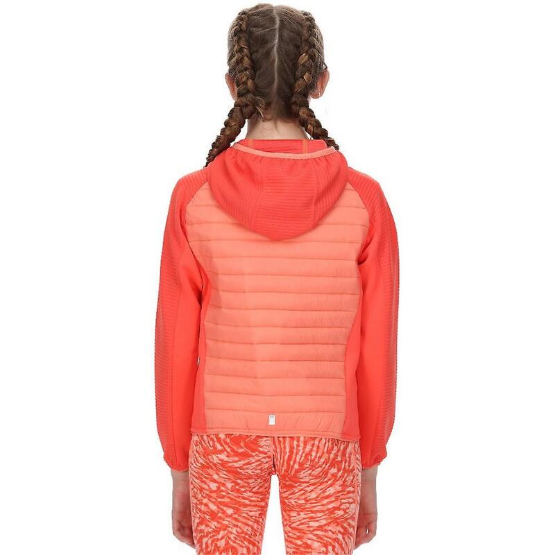 Veste isolée KIELDER Enfant (Corail / Corail néon)