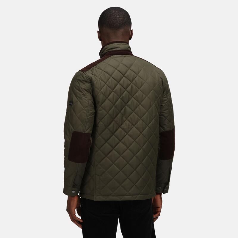 "Padbury" Jacke für Herren Dunkel-Khaki