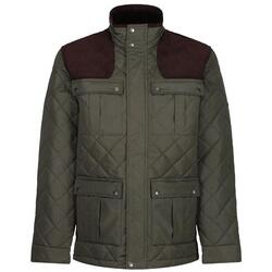 Chaqueta Padbury Acolchado para Hombre Caqui Oscuro