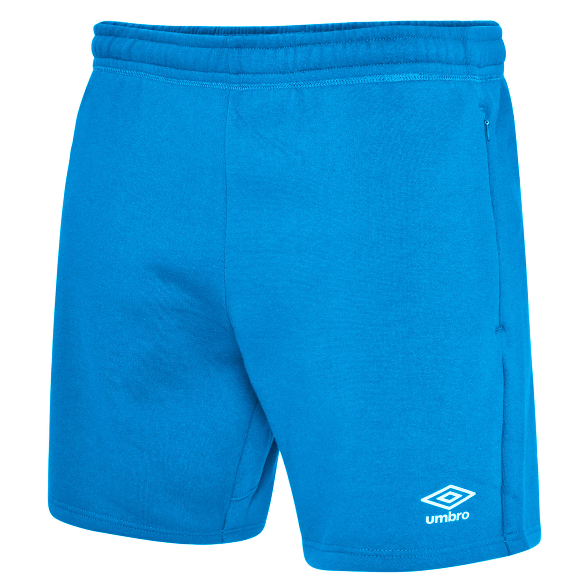 UMBRO Mens Club Leisure Shorts (Royal Blue/White)