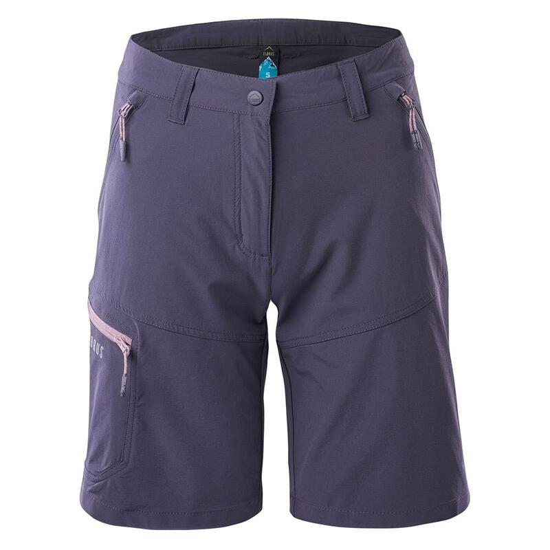 Short CECILIA Femme (Gris foncé / Sureau violet)