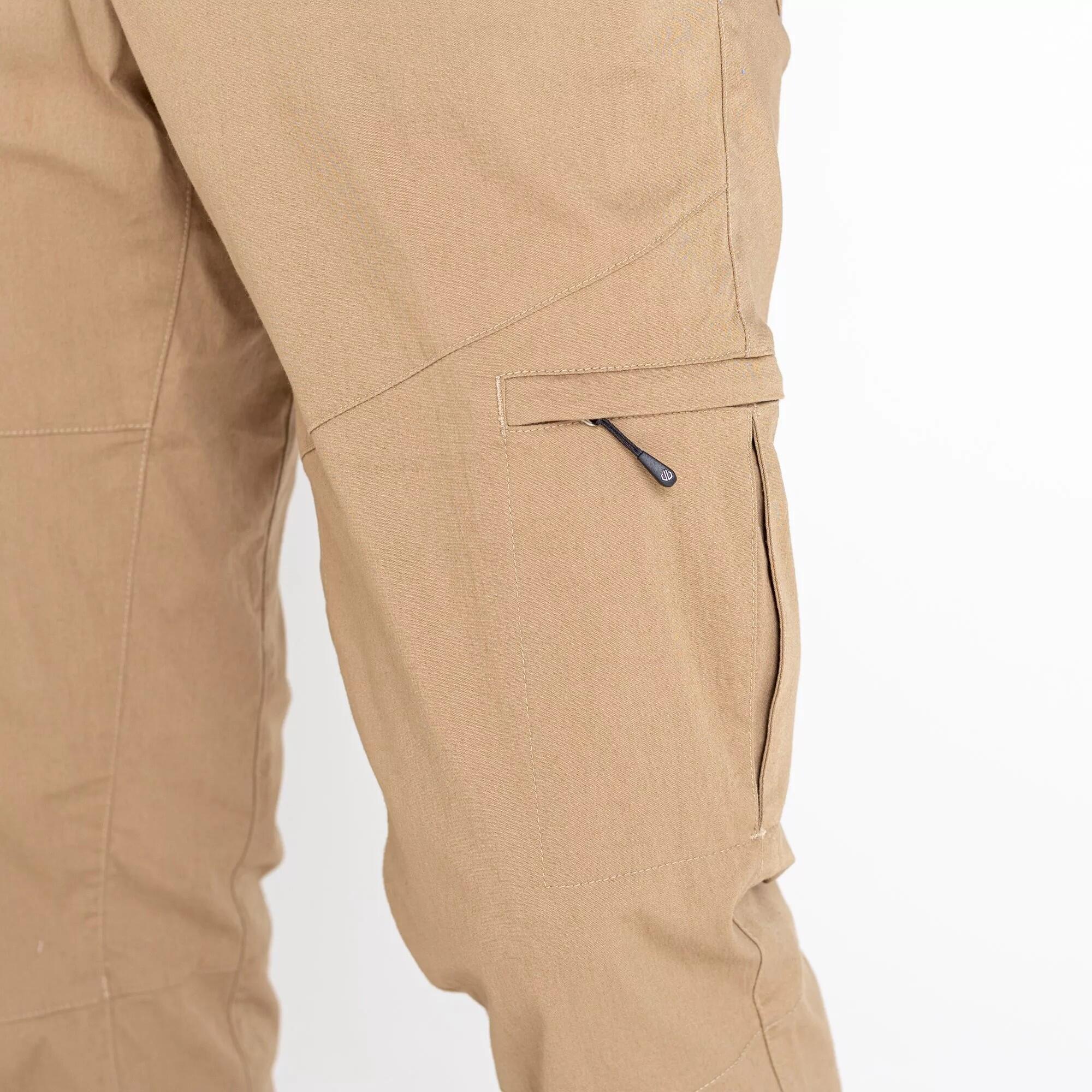 Mens Tuned In Offbeat Lightweight Trousers (Golden Fawn) 4/5