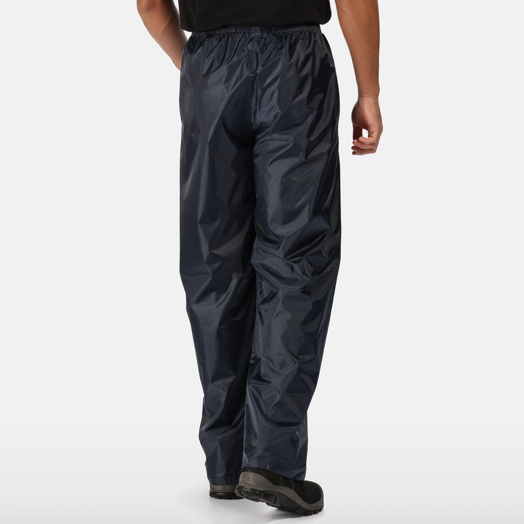 Professional Mens Pro Stormbreaker Waterproof Overtrousers (Navy) 4/5