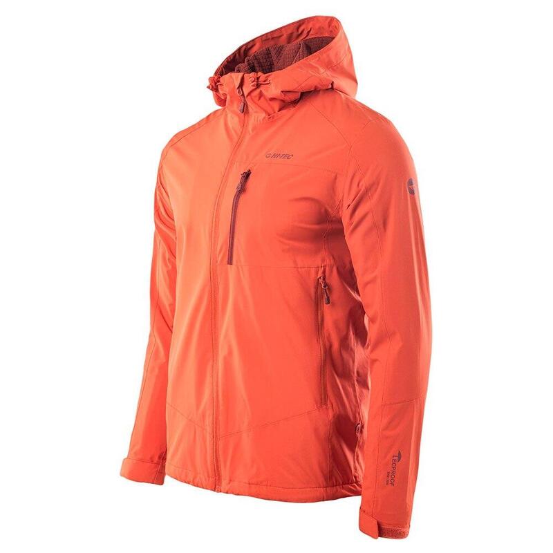 Veste à capuche TOMAN Homme (Thé rooibos / Rouge brique)