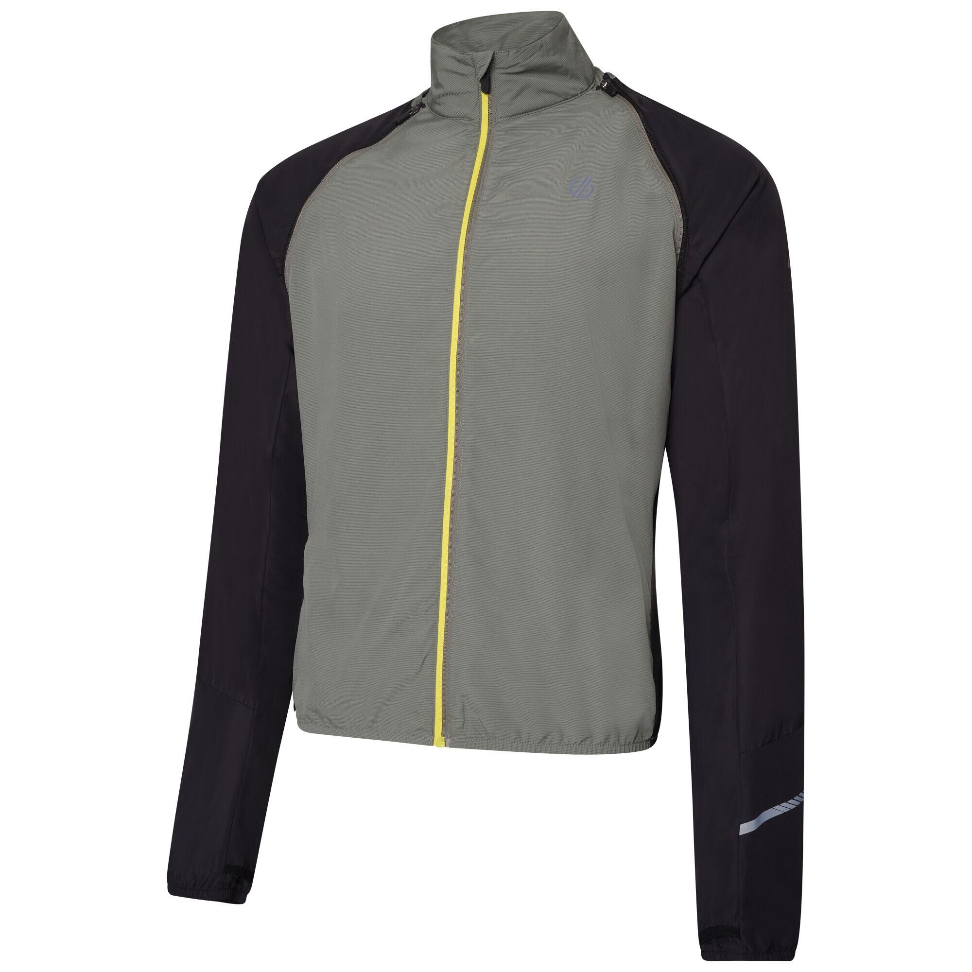 Veste Coupevent OXIDATE Homme (Vert De Gris/noir) 3/5