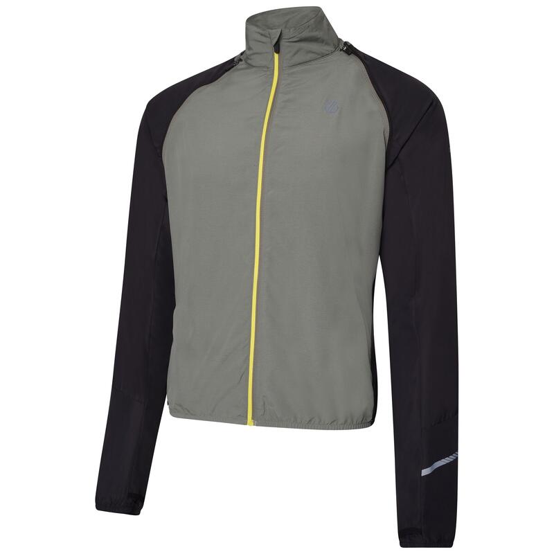 Veste coupevent OXIDATE Homme (Vert de gris/noir)