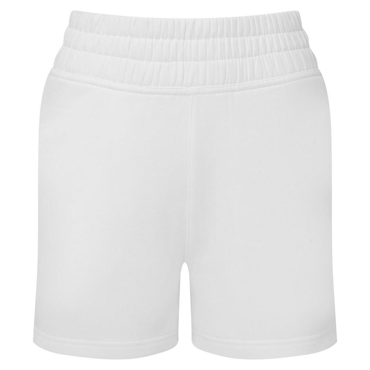 TRIDRI Womens/Ladies Sweat Shorts (White)