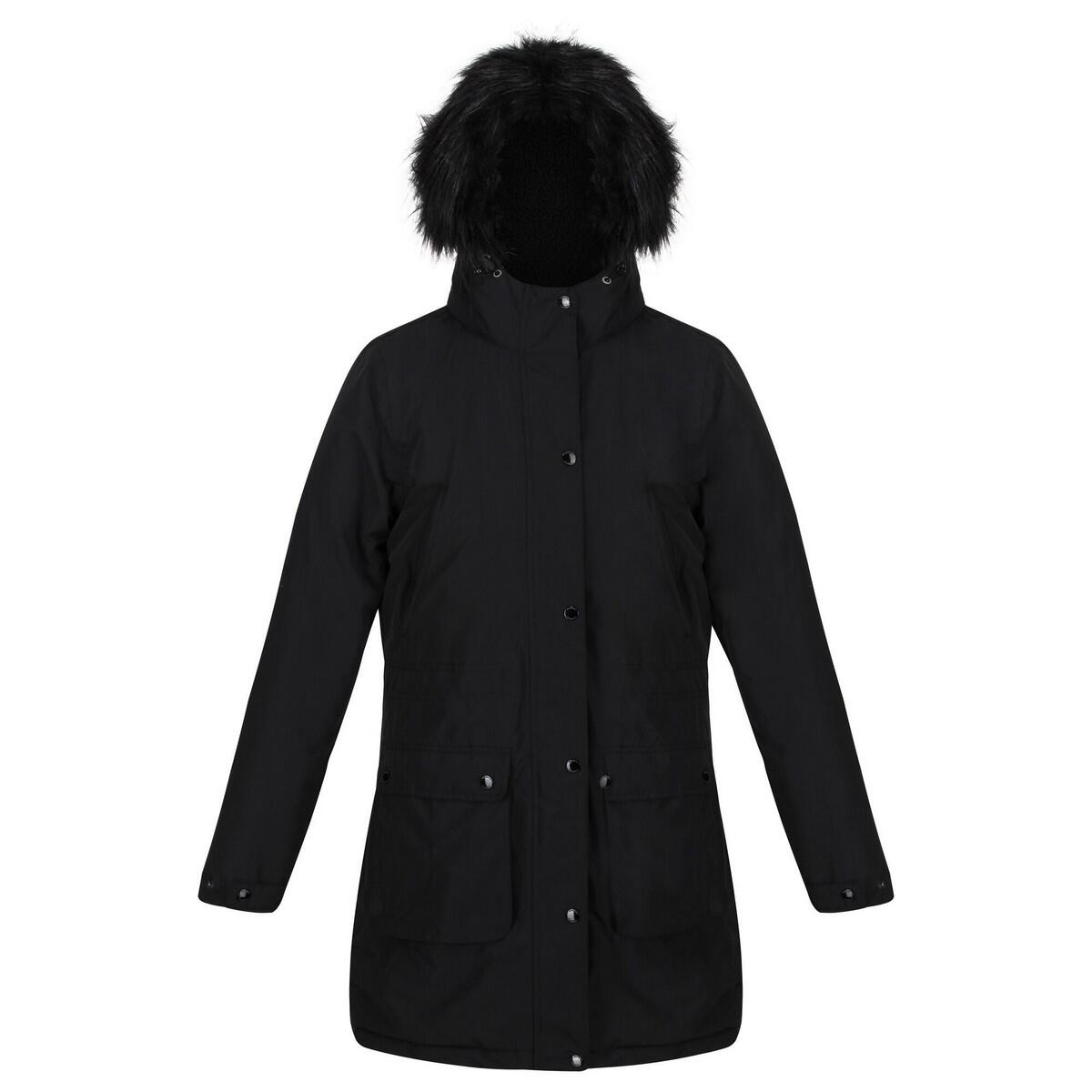 Womens/Ladies Voltera Heated Waterproof Jacket (Black) 1/5