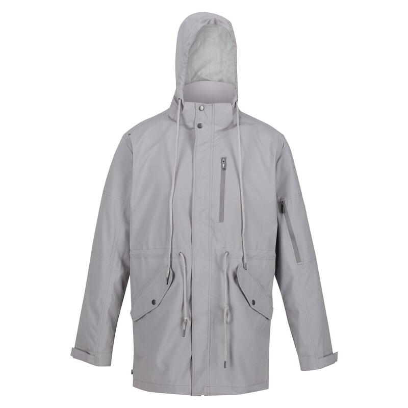 Parka Impermeabile Uomo Regatta Asher Grigio Minerale