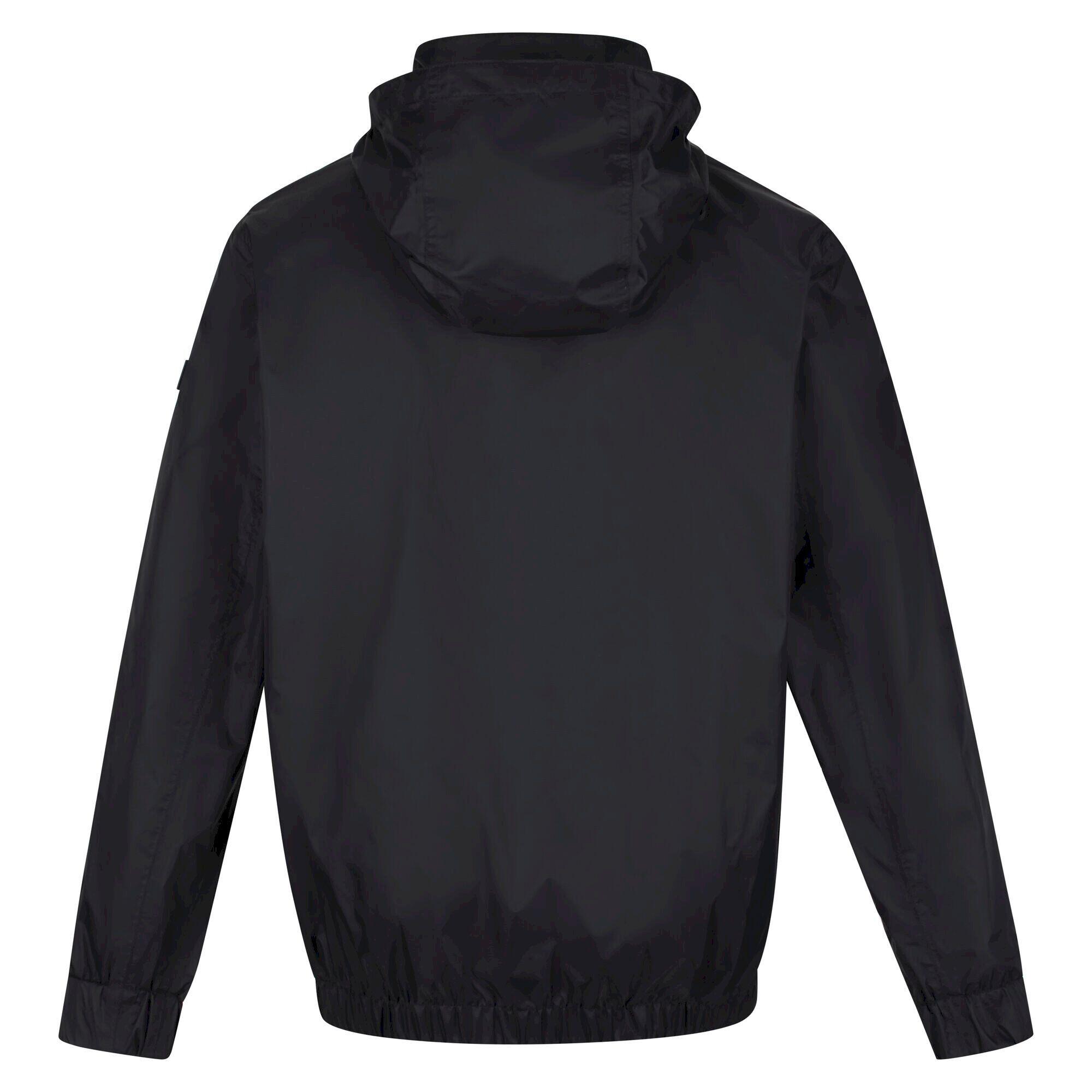 Mens Reaver Waterproof Bomber Jacket (Black) 2/5