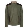 Heren Faversham Full Zip Fleece Jas (Donkere Khaki)