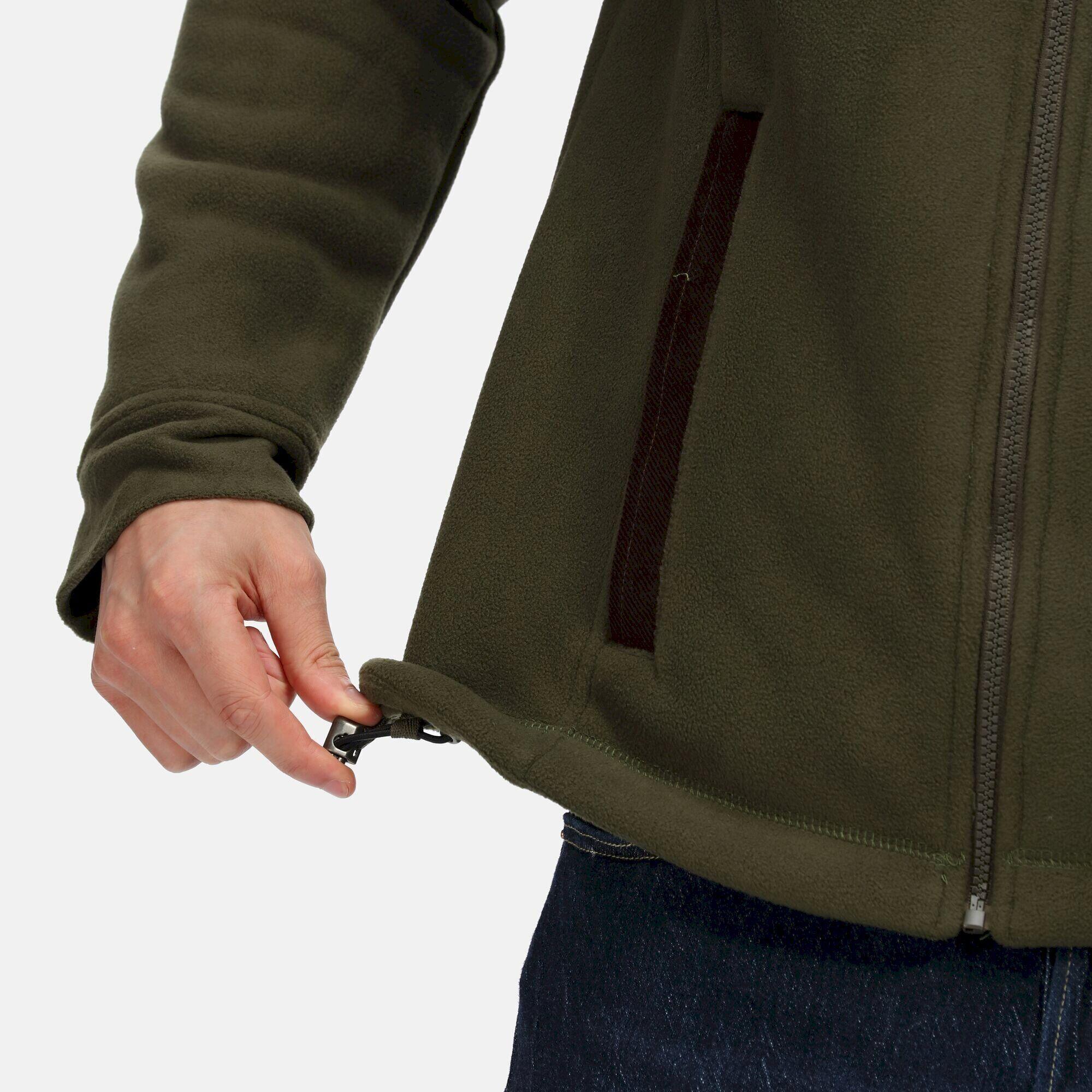 Veste Polaire Homme (Kaki Foncé) 3/5