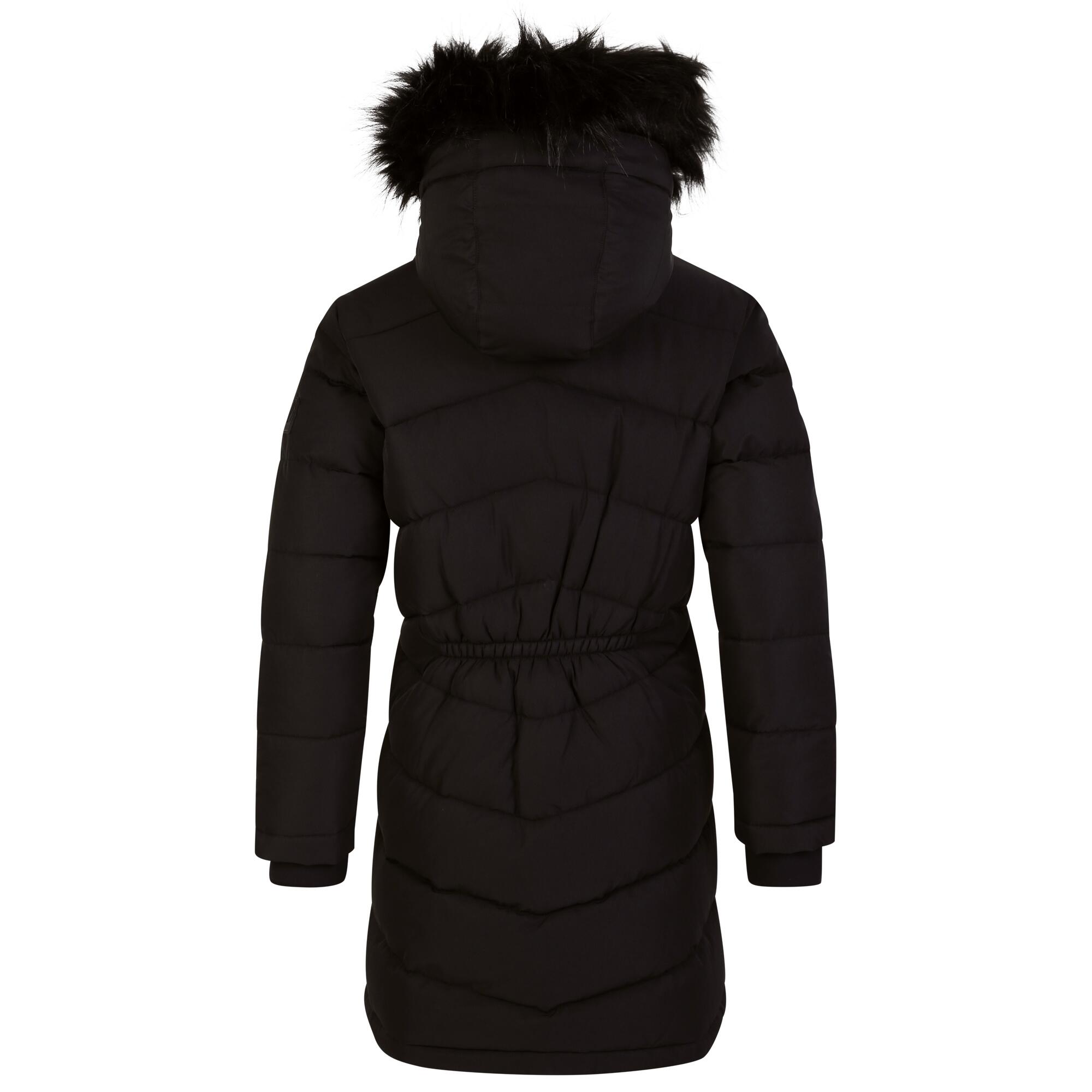 Girls Striking III Quilted Parka (Black) 2/5