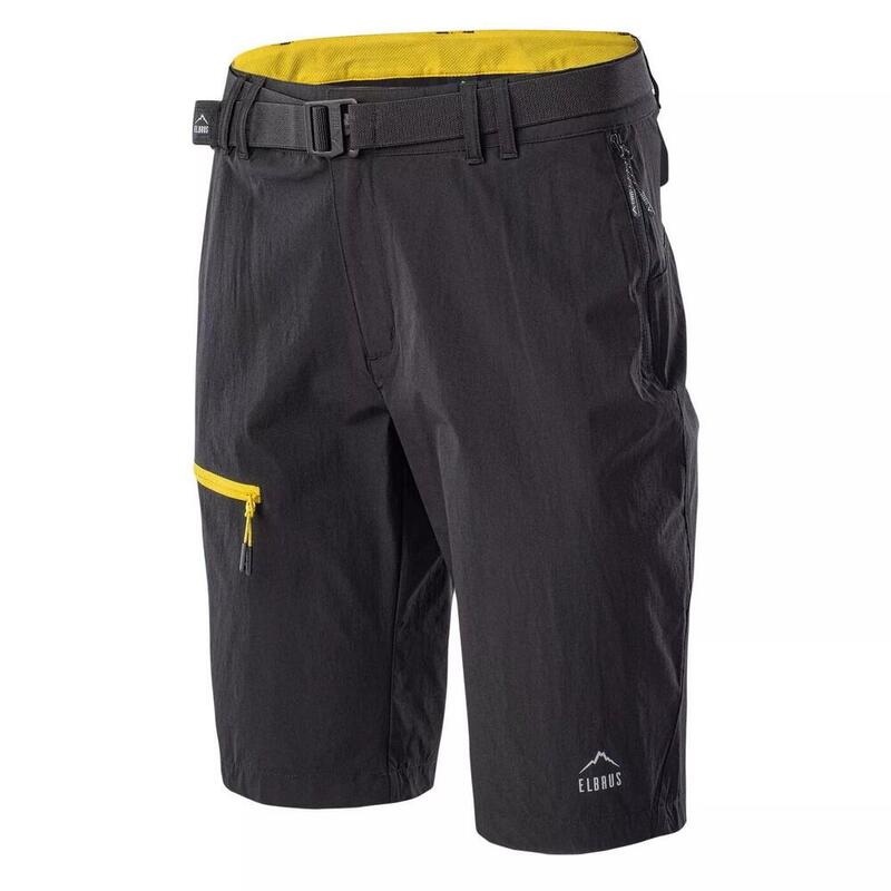 Short cargo PALMAR Homme (Noir / Jaune vif)