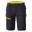 Short cargo PALMAR Homme (Noir / Jaune vif)