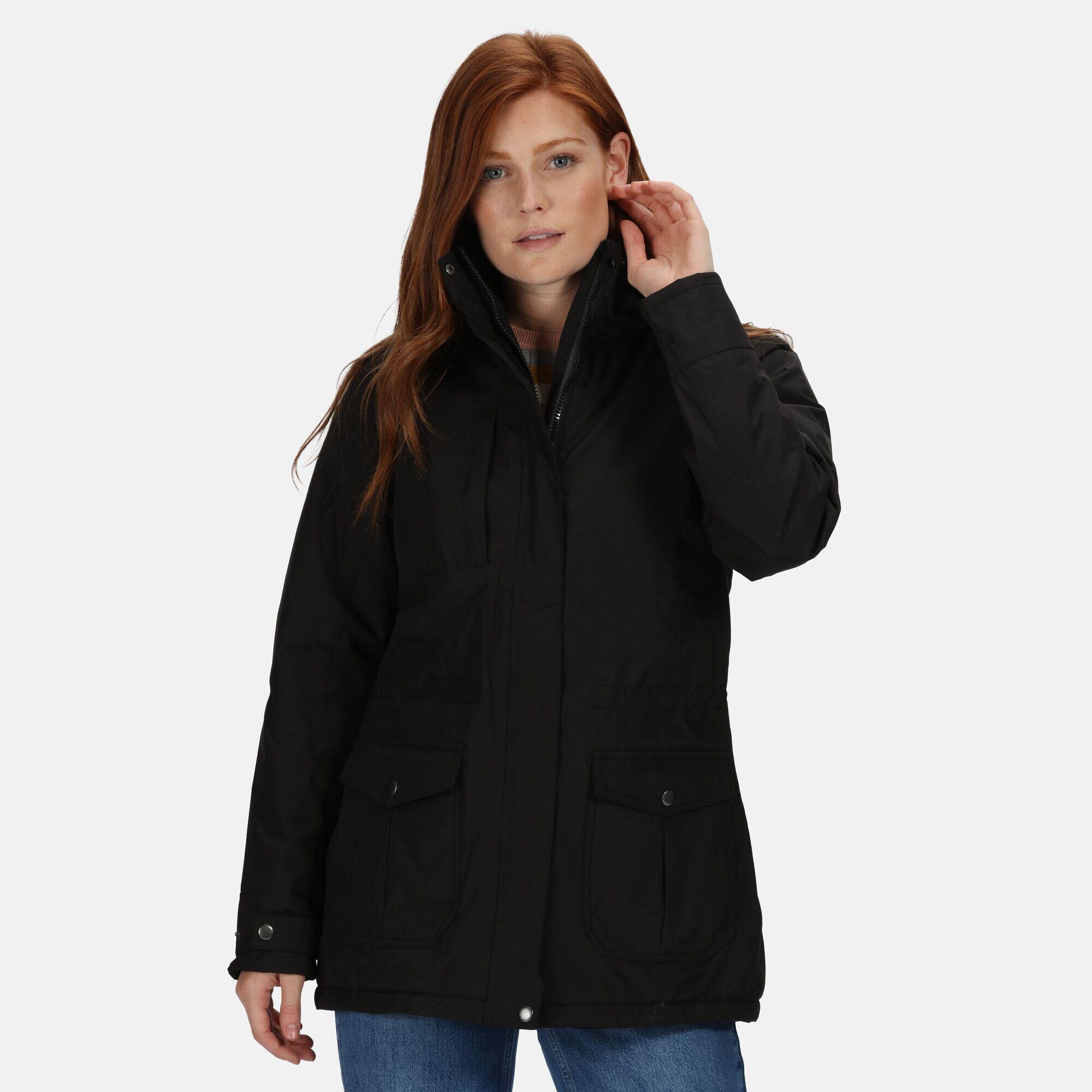 Womens/Ladies Darby Insulated Jacket (Black) 4/5