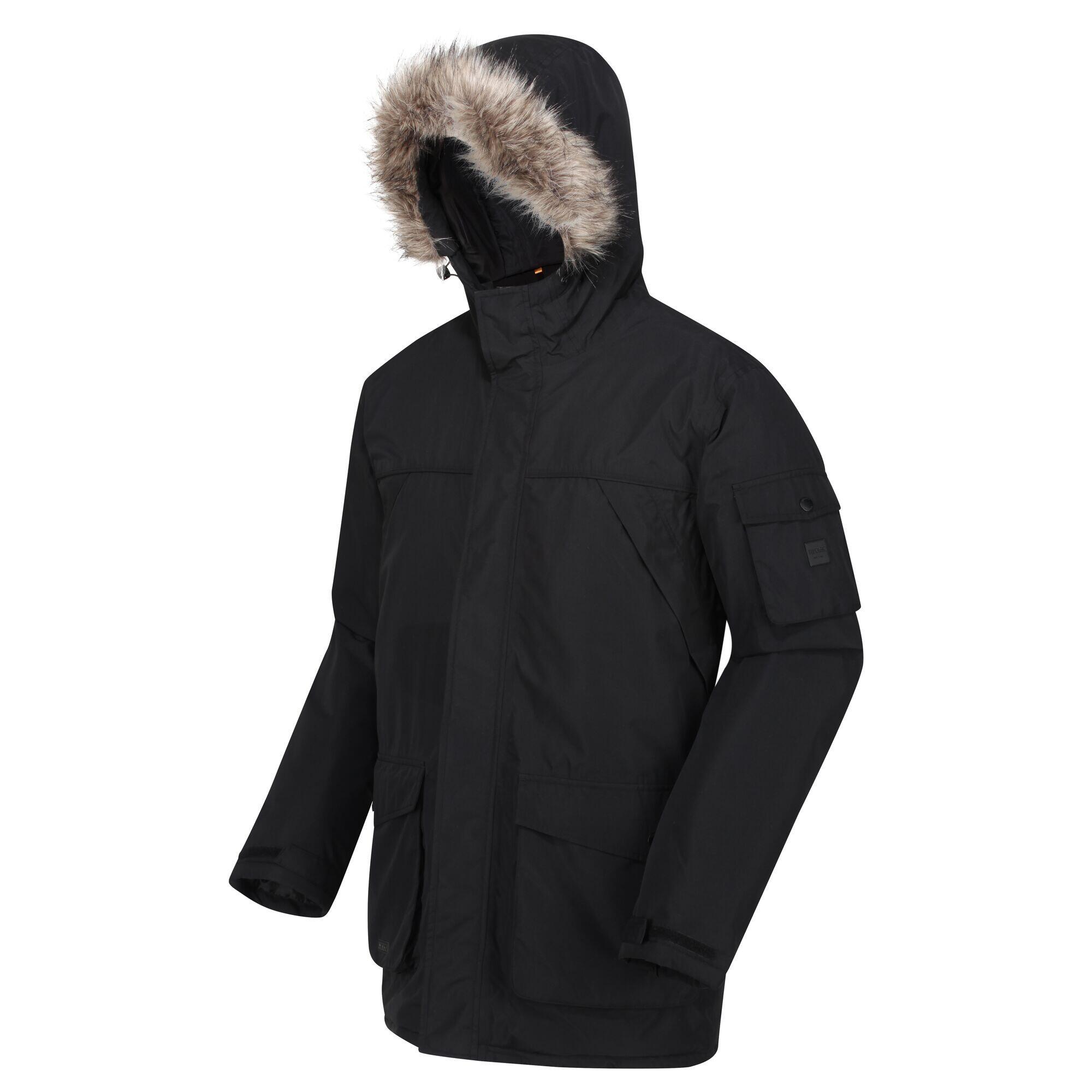 SALINGER Men's Parka (Black)