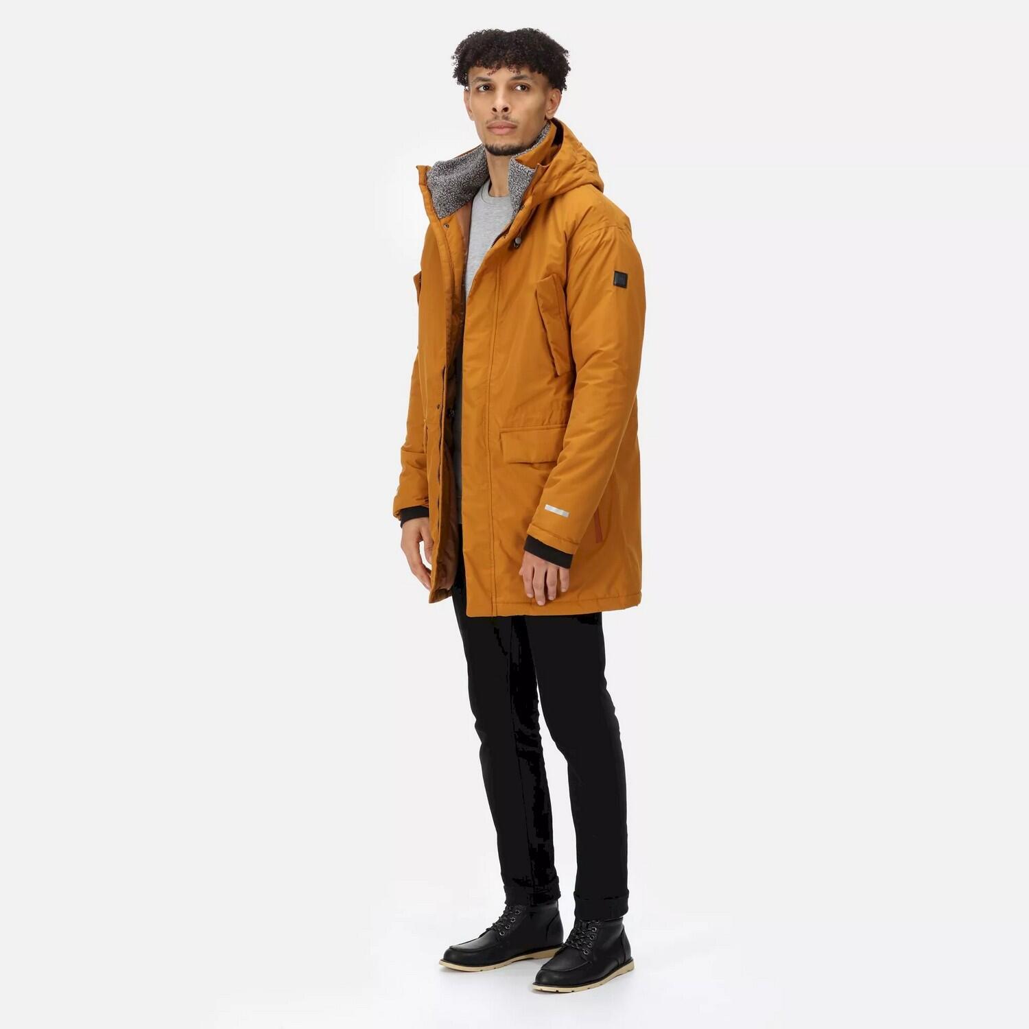 Veste Imperméable TAVARIS Homme (Jaune Orangé) 3/5