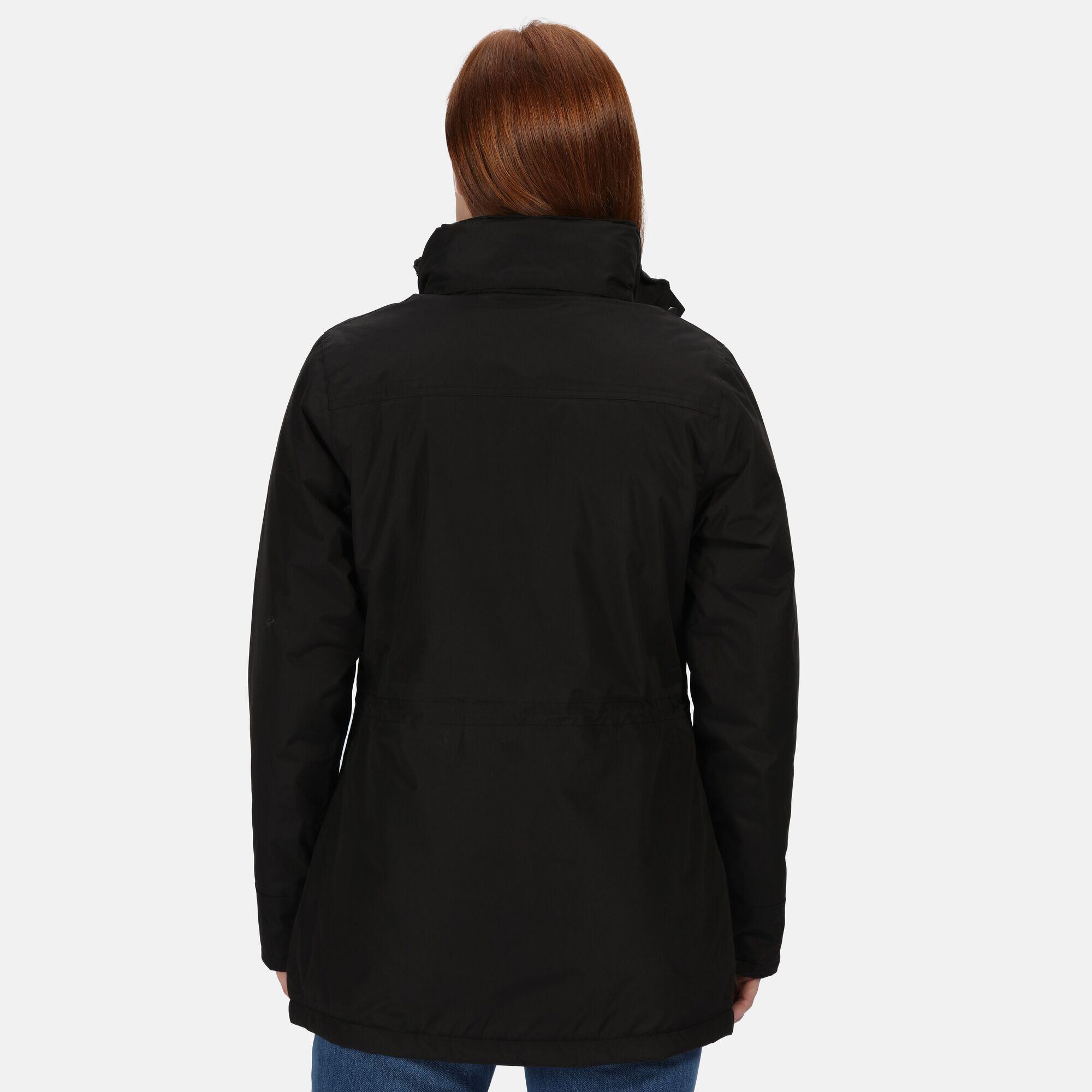 Womens/Ladies Darby Insulated Jacket (Black) 3/5