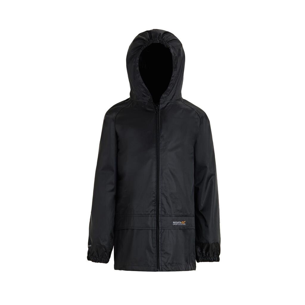 Great Outdoors Childrens/Kids Stormbreak Waterproof Jacket (Black)
