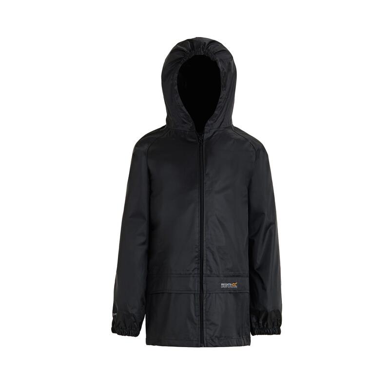 Chaqueta impermeable modelo Stormbreak para niños Negro