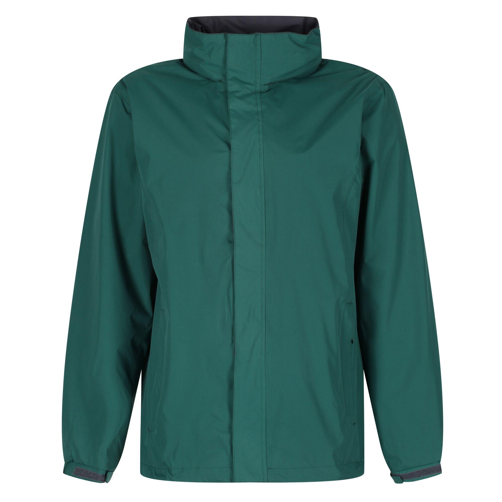 Mens Standout Ardmore Jacket (Waterproof & Windproof) (Bottle Green/Seal Grey) 1/4