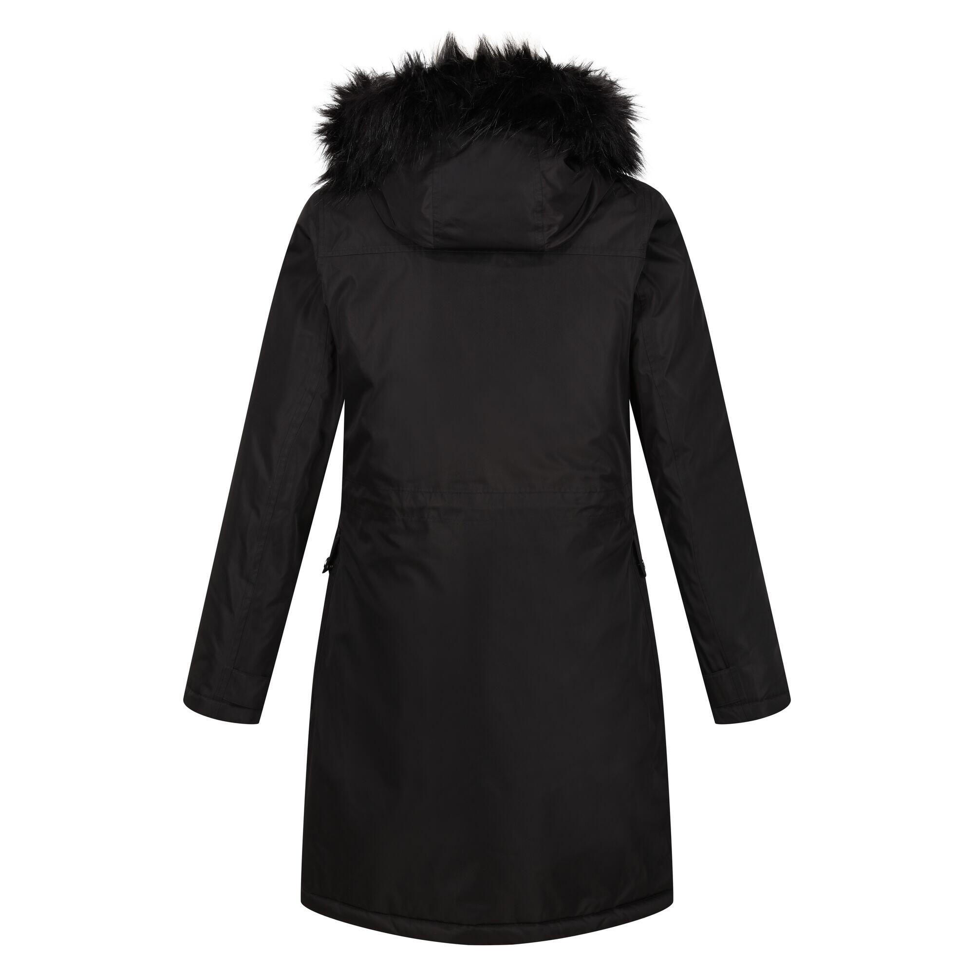 Womens/Ladies Giovanna Fletcher Collection Lellani Waterproof Jacket (Black) 2/5