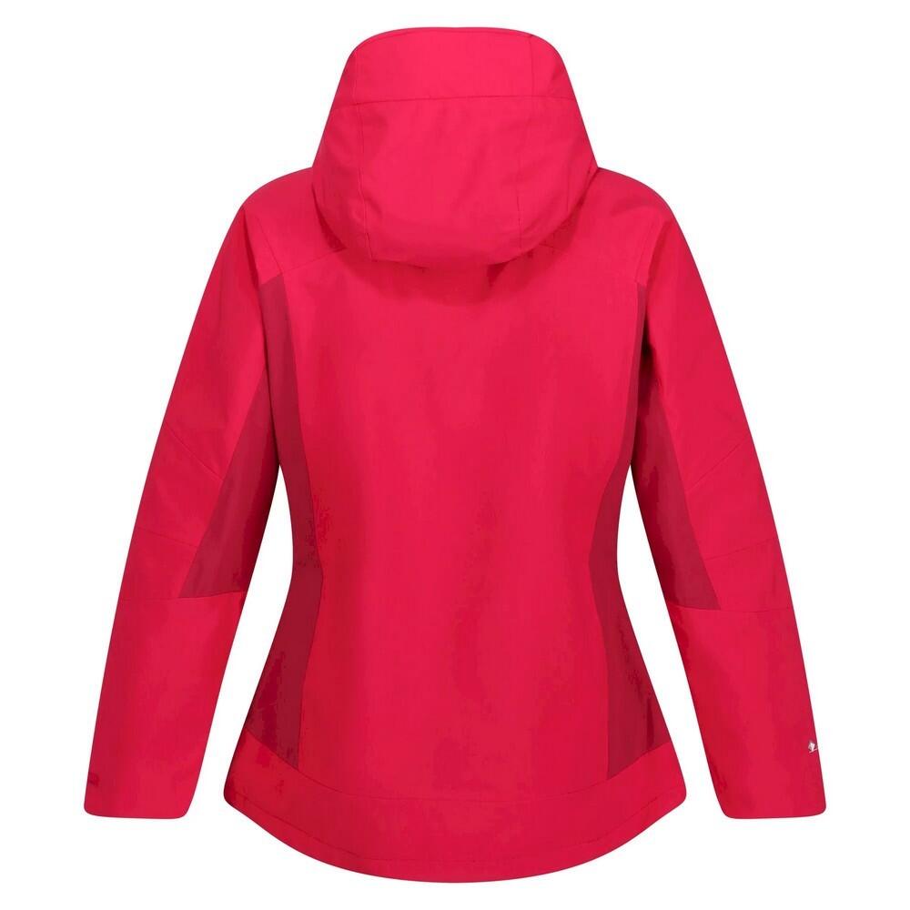 Womens/Ladies Highton Stretch III Waterproof Jacket (Pink Potion/Berry) 2/4