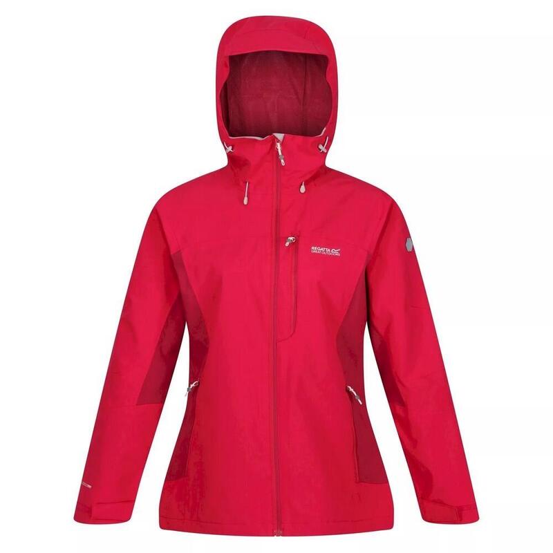 Regatta - Chaqueta Impermeable Bergonia II para Mujer (Rojo Fundido) Regatta  UTRG5432_moltenred