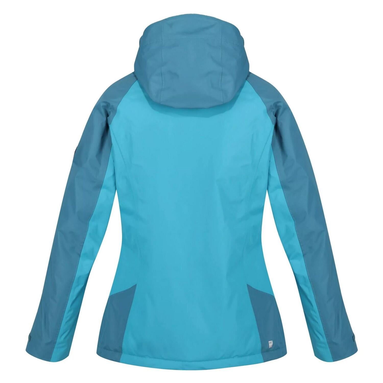 Womens/Ladies Calderdale Winter Waterproof Jacket (Pagoda Blue/Dragonfly) 2/5