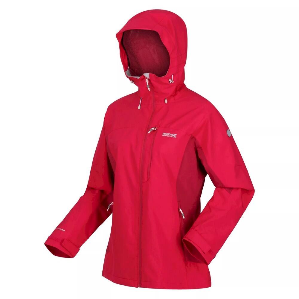 Womens/Ladies Highton Stretch III Waterproof Jacket (Pink Potion/Berry) 3/4