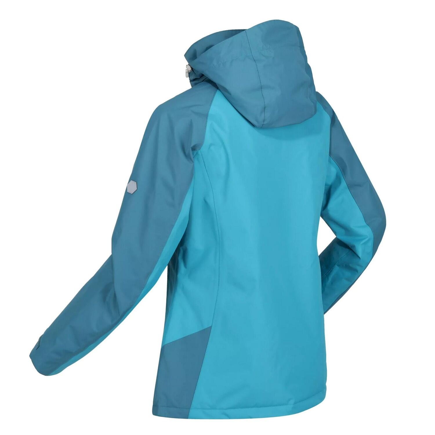Womens/Ladies Calderdale Winter Waterproof Jacket (Pagoda Blue/Dragonfly) 4/5