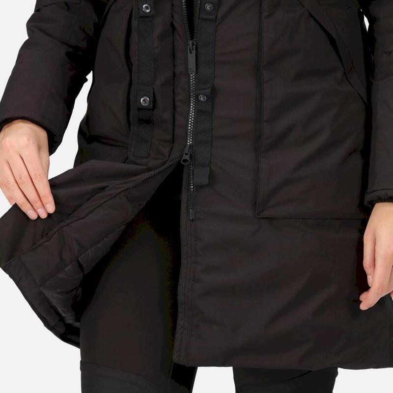 Parka Impermeabile Donna Regatta Yewbank II Nero