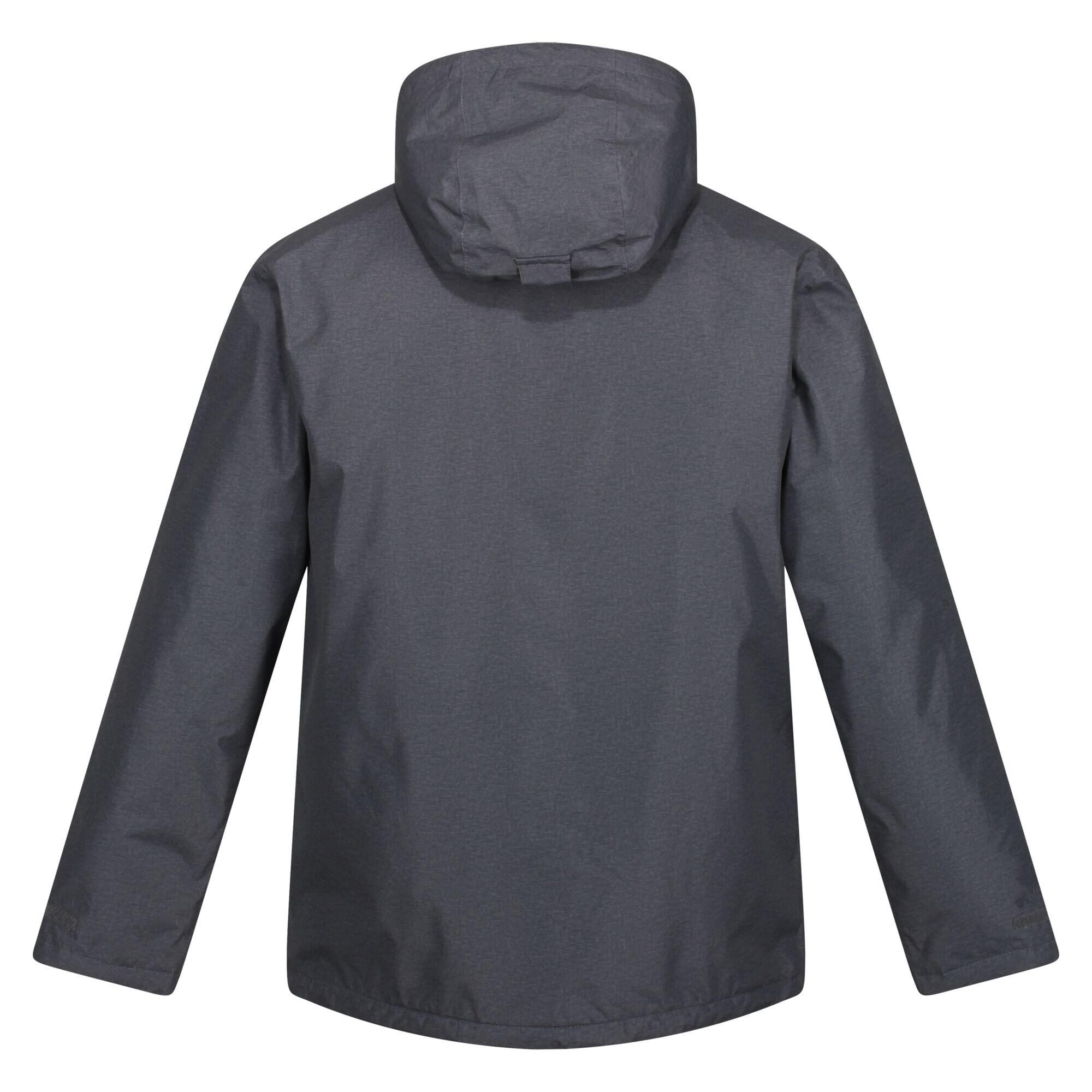 Mens Sterlings III Insulated Waterproof Jacket (Dark Grey Marl) 2/4