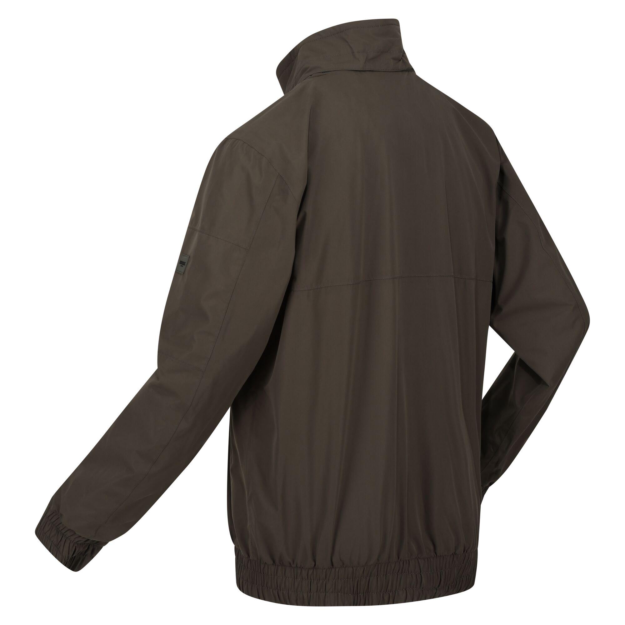 Mens Shorebay Waterproof Jacket (Dark Khaki) 4/5