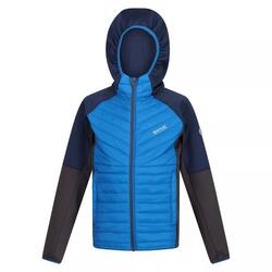 Veste KIELDER HYBRID Enfant (Bleu foncé / Gris foncé)