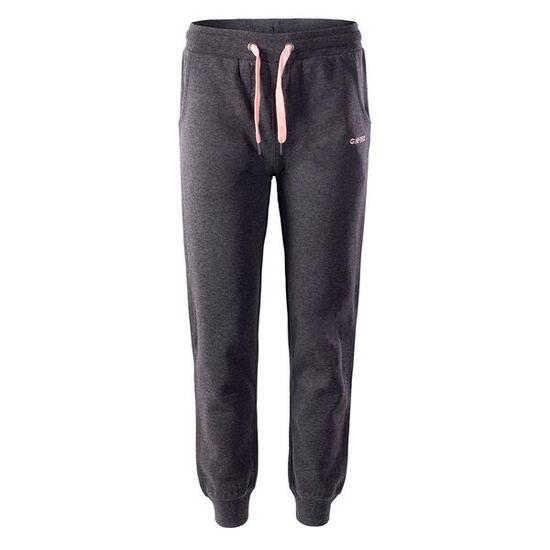 Pantalon De Survêtement MELIAN Femme (Gris Foncé Chiné / Rose Pâle)