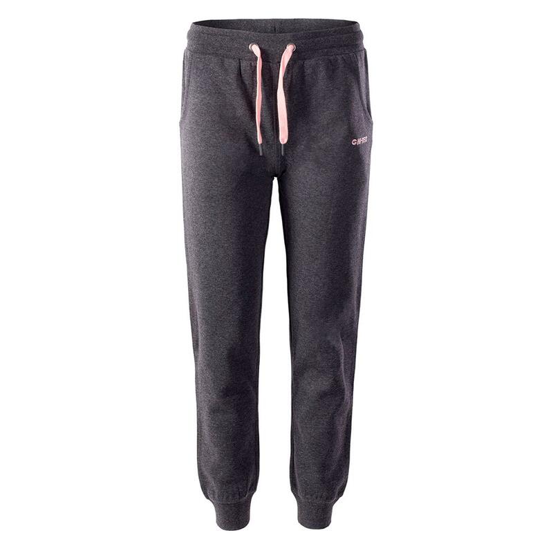 Pantalon de survêtement MELIAN Femme (Gris foncé chiné / Rose pâle)