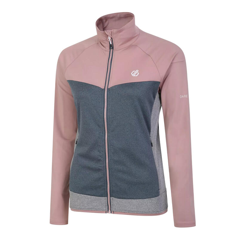 Giacca Core Riciclato Donna Dare 2B Ritual II Rosa Scuro Orione Grigio Bianco