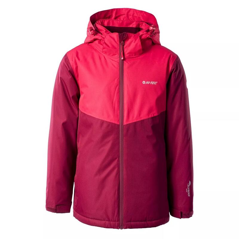 Veste OLMO Fille (Rouge betterave / Rose rouge)