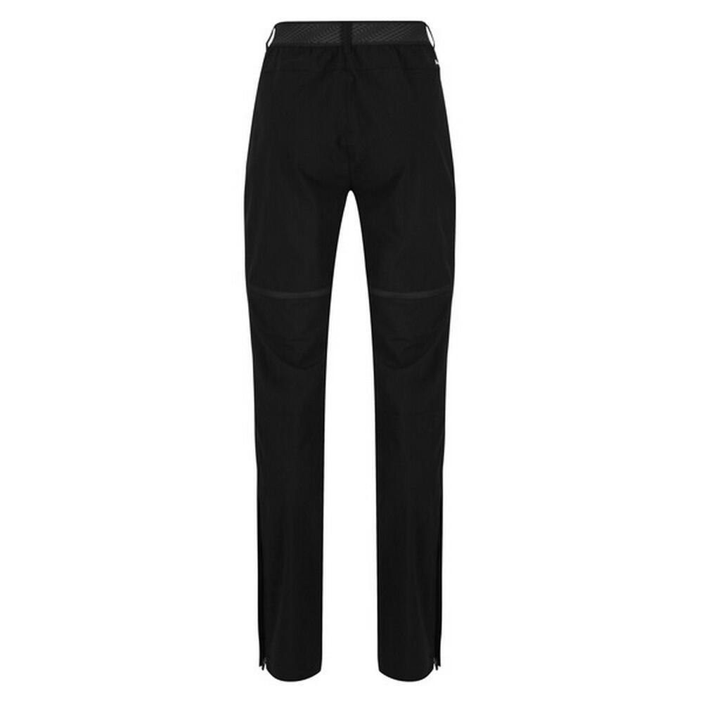 Womens/Ladies Mountain ZipOff Trousers (Black) 2/5