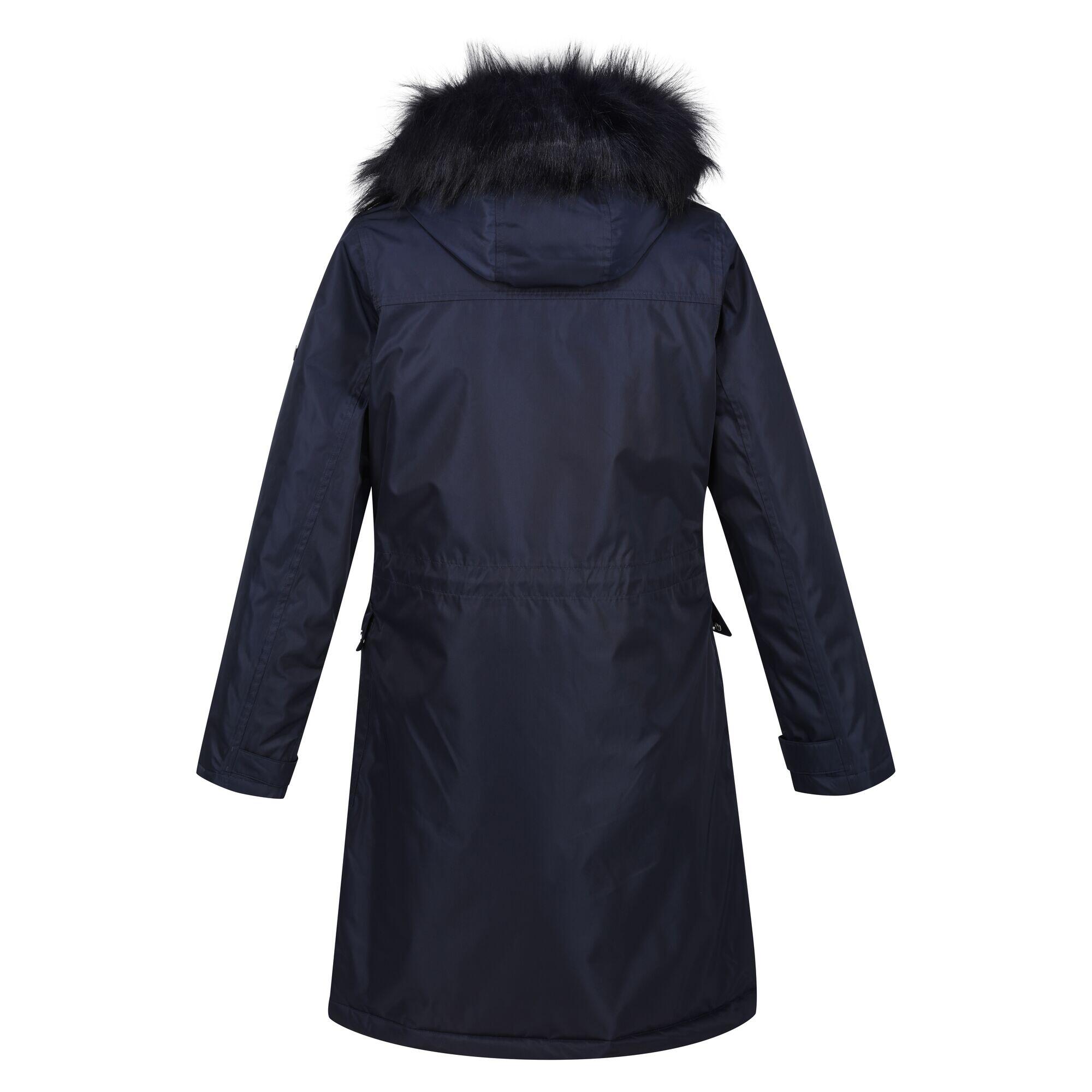 Womens/Ladies Giovanna Fletcher Collection Lellani Waterproof Jacket (Navy) 2/5